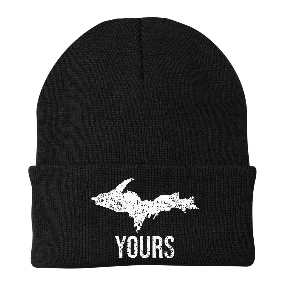 Upper Peninsula Up Yours Yooper Pride Michigan Roots Beanie
