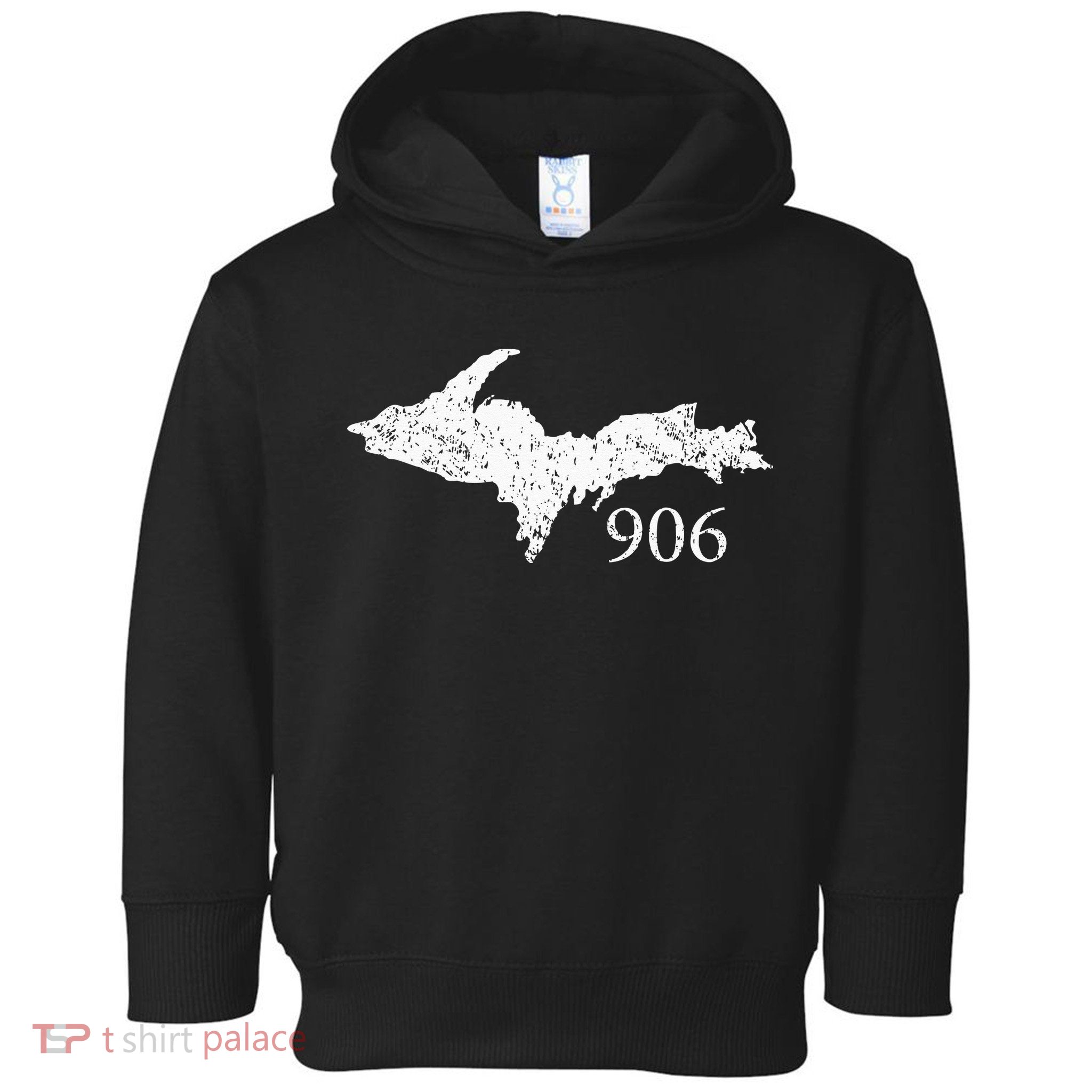 Upper Peninsula UP 906 Yooper Pride Michigan Roots Toddler Hoodie