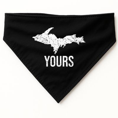 Upper Peninsula UP Yours Yooper Pride Michigan Roots USA-Made Doggie Bandana
