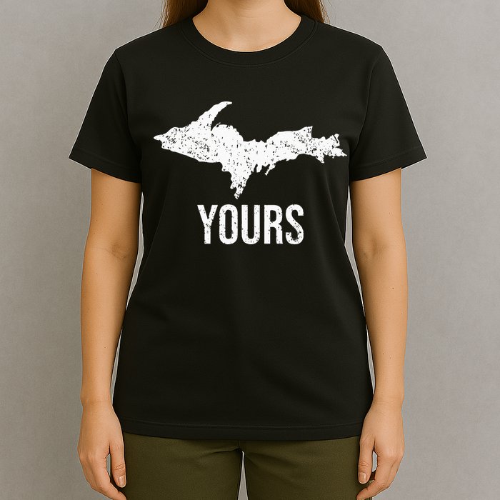 Upper Peninsula UP Yours Yooper Pride Michigan Roots T-Shirt