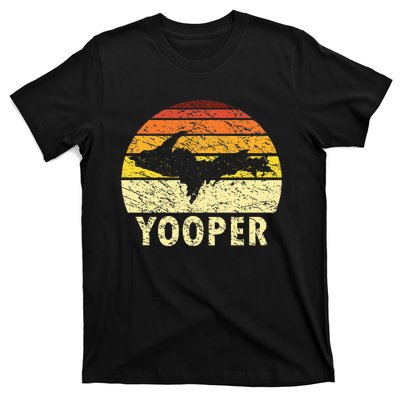 Upper Peninsula Up Yooper Pride Michigan Roots T-Shirt