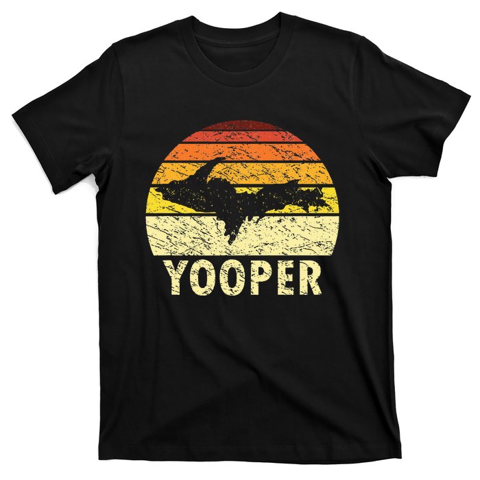 Upper Peninsula Up Yooper Pride Michigan Roots T-Shirt