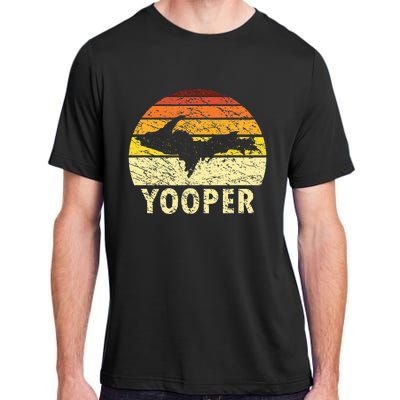 Upper Peninsula Up Yooper Pride Michigan Roots Adult ChromaSoft Performance T-Shirt