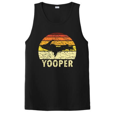 Upper Peninsula Up Yooper Pride Michigan Roots PosiCharge Competitor Tank