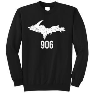 Upper Peninsula Up 906 Yooper Pride Michigan Roots Gift Sweatshirt