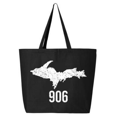 Upper Peninsula Up 906 Yooper Pride Michigan Roots Gift 25L Jumbo Tote