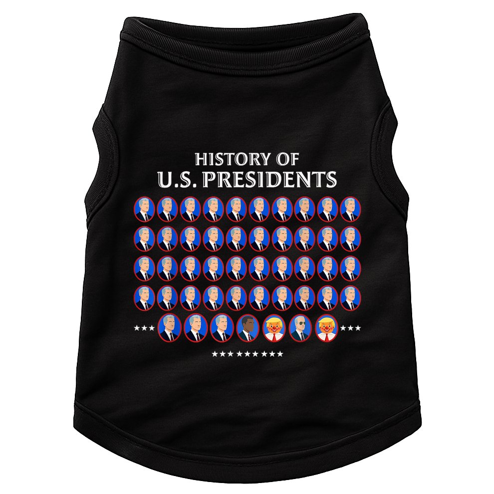 Us Presidents Doggie Tank