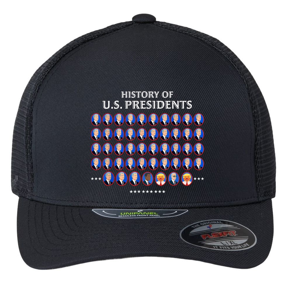 Us Presidents Flexfit Unipanel Trucker Cap