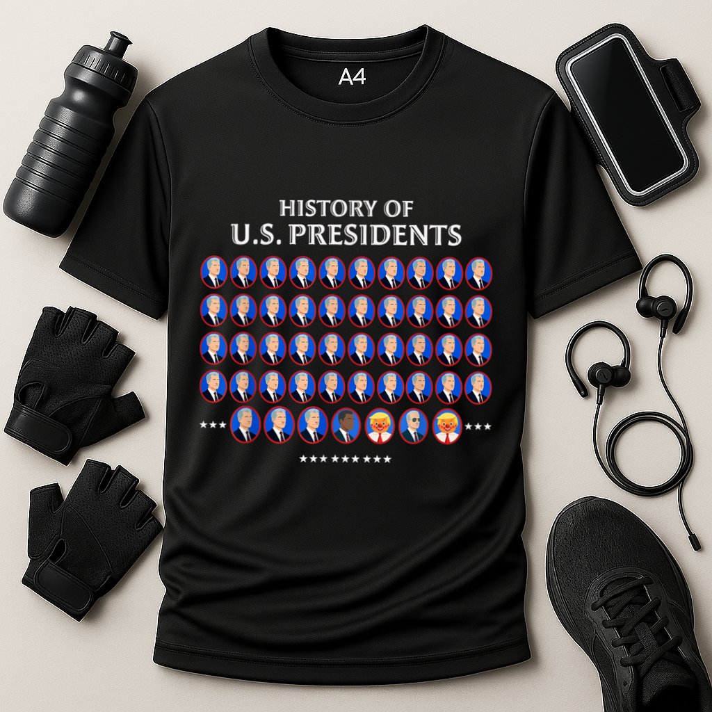Us Presidents Cooling Performance Crew T-Shirt