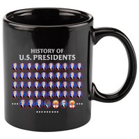 Us Presidents 11oz C Handle Ceramic Mug