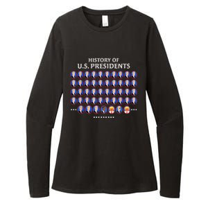 Us Presidents Womens CVC Long Sleeve Shirt