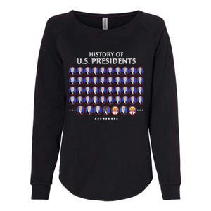 Us Presidents Womens California Wash Sweatshirt