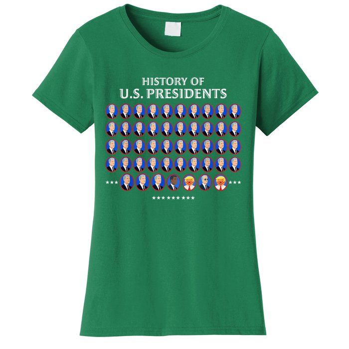 Us Presidents Women's T-Shirt