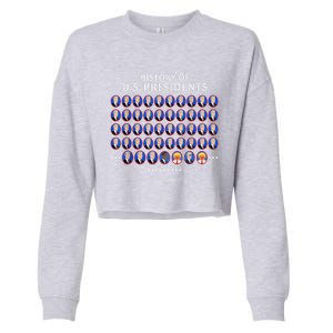 Us Presidents Cropped Pullover Crew