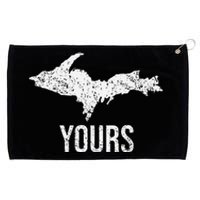 Upper Peninsula Up Yours Yooper Pride Michigan Roots Grommeted Golf Towel