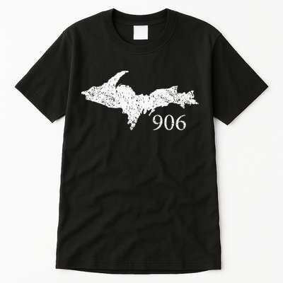Upper Peninsula Up 906 Yooper Pride Michigan Roots Tall T-Shirt