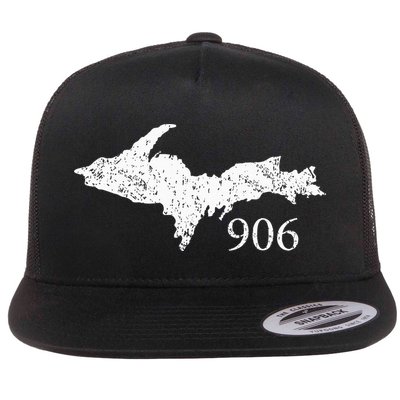 Upper Peninsula Up 906 Yooper Pride Michigan Roots Flatbill Hat