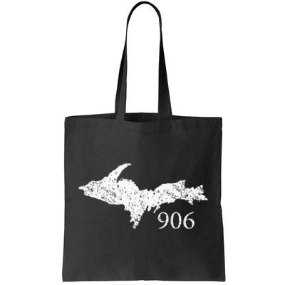 Upper Peninsula Up 906 Yooper Pride Michigan Roots Tote Bag