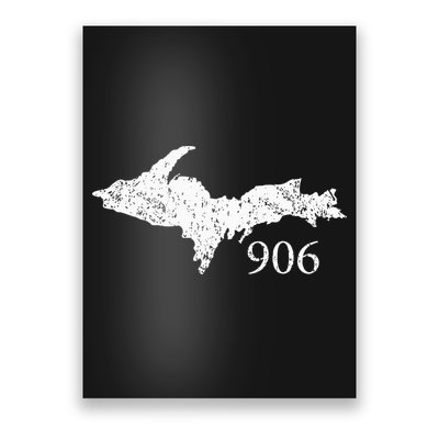 Upper Peninsula Up 906 Yooper Pride Michigan Roots Poster