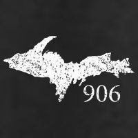 Upper Peninsula Up 906 Yooper Pride Michigan Roots Golf Towel
