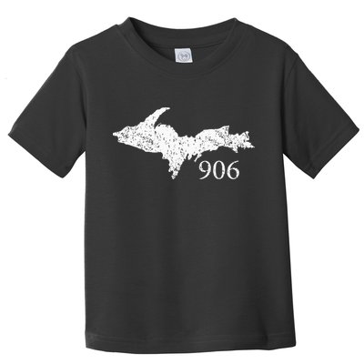 Upper Peninsula Up 906 Yooper Pride Michigan Roots Toddler T-Shirt
