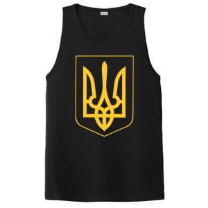 Ukraine Pride Ukrainian Coat Of Arms PosiCharge Competitor Tank