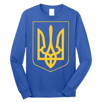 Ukraine Pride Ukrainian Coat Of Arms Long Sleeve Shirt