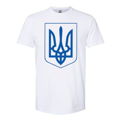 Ukraine Pride Ukrainian Coat Of Arms Softstyle® CVC T-Shirt