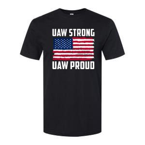 UAW Proud UAW Proud UAW Strong Solidarity UAW Proud Union UAW Laborer Worker Softstyle® CVC T-Shirt