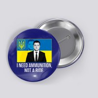 Ukraine President Volodymyr Zelensky I Need Ammunition Not A Ride Button