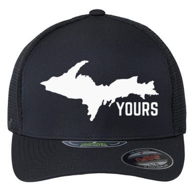 U P Yours Upper Peninsula Flexfit Unipanel Trucker Cap