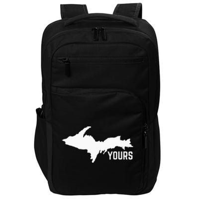 U P Yours Upper Peninsula Impact Tech Backpack