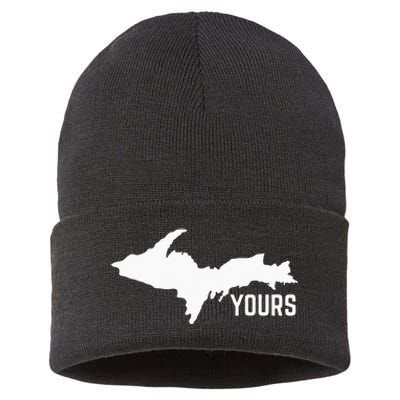 U P Yours Upper Peninsula Sustainable Knit Beanie