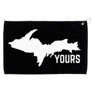 U P Yours Upper Peninsula Grommeted Golf Towel