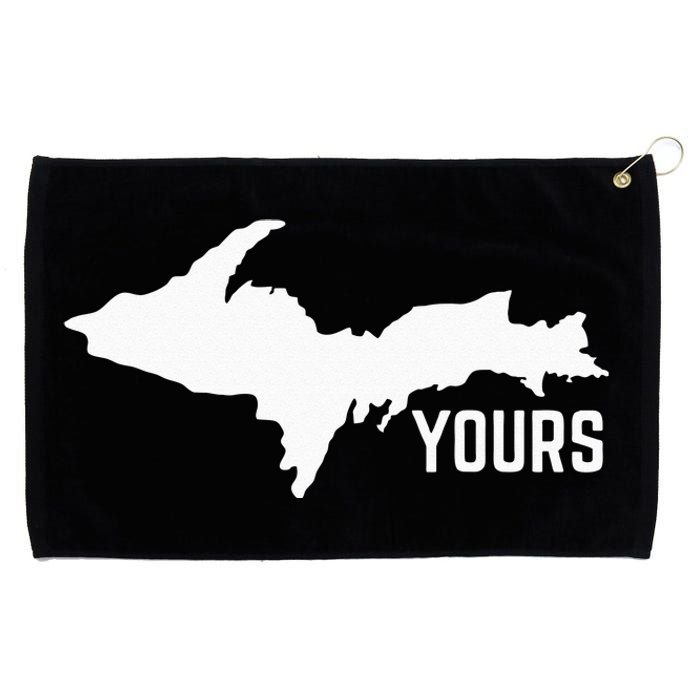 U P Yours Upper Peninsula Grommeted Golf Towel