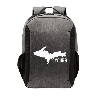 U P Yours Upper Peninsula Vector Backpack