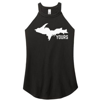 U P Yours Upper Peninsula Women’s Perfect Tri Rocker Tank