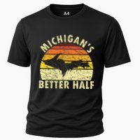 Upper Peninsula Yooper Upper Michigan Cooling Performance Crew T-Shirt