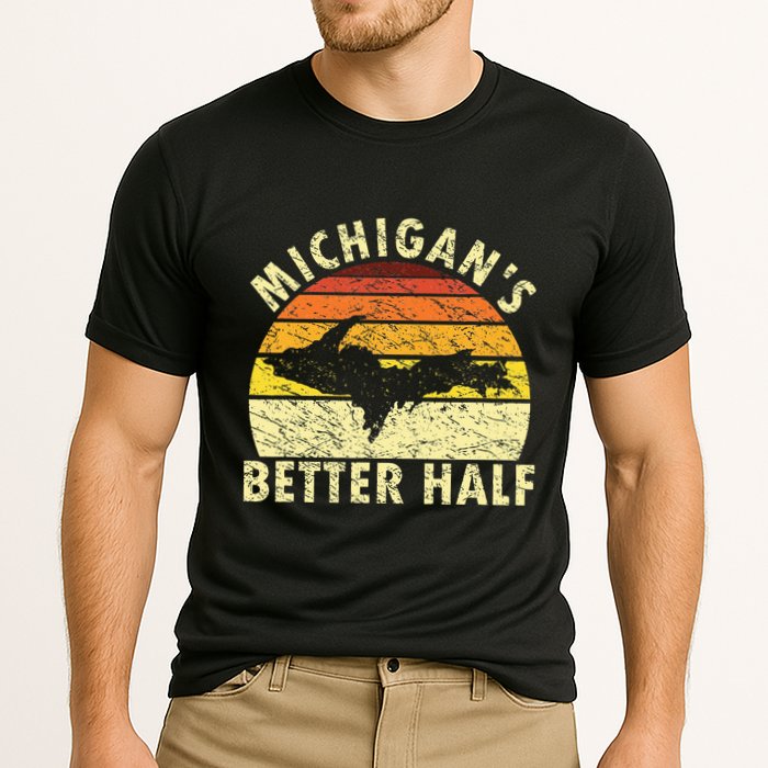 Upper Peninsula Yooper Upper Michigan Cooling Performance Crew T-Shirt