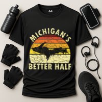 Upper Peninsula Yooper Upper Michigan Cooling Performance Crew T-Shirt