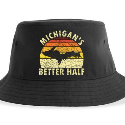 Upper Peninsula Yooper Upper Michigan Sustainable Bucket Hat