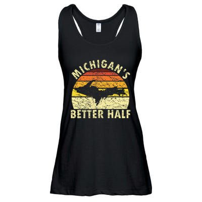 Upper Peninsula Yooper Upper Michigan Ladies Essential Flowy Tank