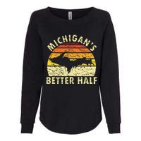 Upper Peninsula Yooper Upper Michigan Womens California Wash Sweatshirt