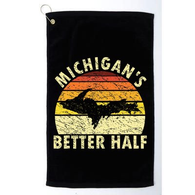 Upper Peninsula Yooper Upper Michigan Golf Towel