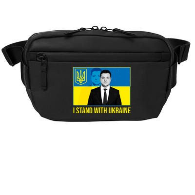 Ukrainian President Zelensky I Stand With Ukraine Crossbody Pack