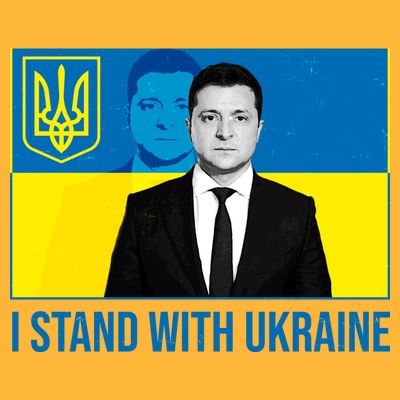 Ukrainian President Zelensky I Stand With Ukraine T-Shirt