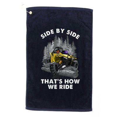 UTV Quad Bikers Off Roading Four Wheeler For Couples Platinum Collection Golf Towel