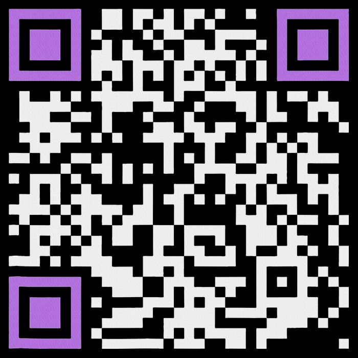 Unique Qr Code With Humorous Hidden Message 16 in Basic Backpack