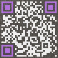 Unique Qr Code With Humorous Hidden Message Cotton Canvas Backpack