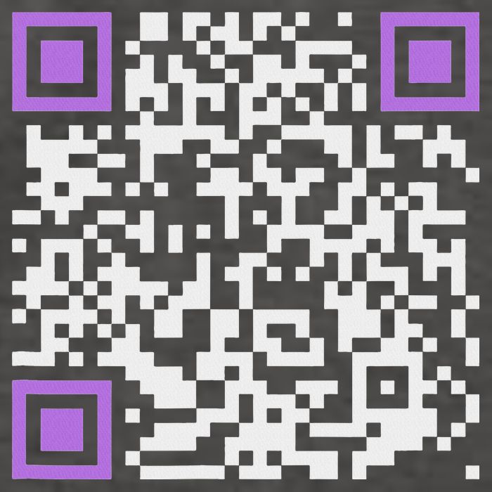 Unique Qr Code With Humorous Hidden Message Vector Backpack